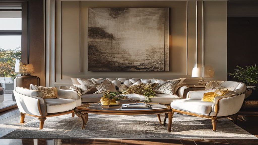 Exclusive imported furniture for luxury villa projects, showcasing premium designs and high‑end décor.