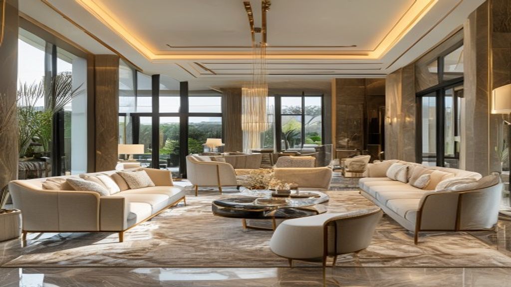 Luxury imported furniture perfect for high-end villa projects