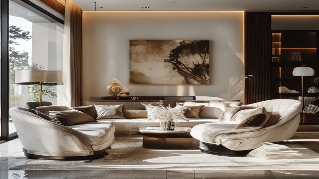 Luxurious imported furniture for upscale villa projects, perfect for high‑end interiors.