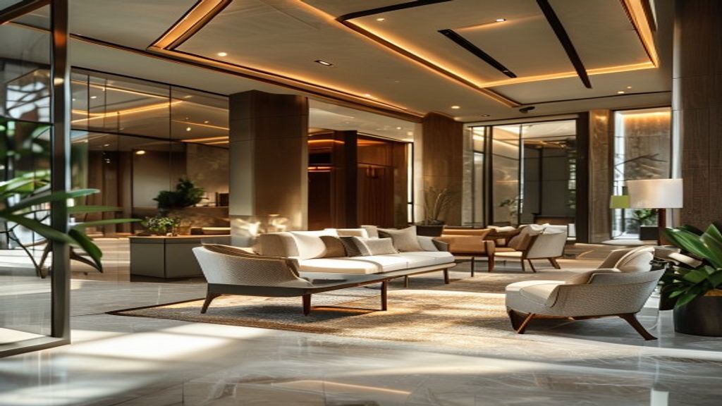 Elite interior architects planning luxury mansion renovation and upgrades