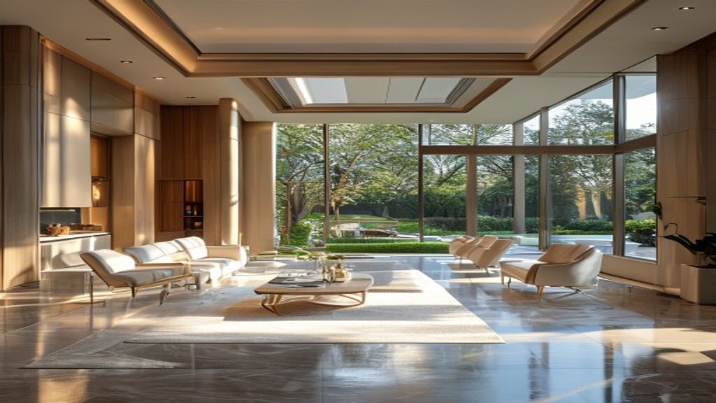 Luxurious mansion interior upgrade by elite architecture firm showcasing refined design and high‑end finishes.