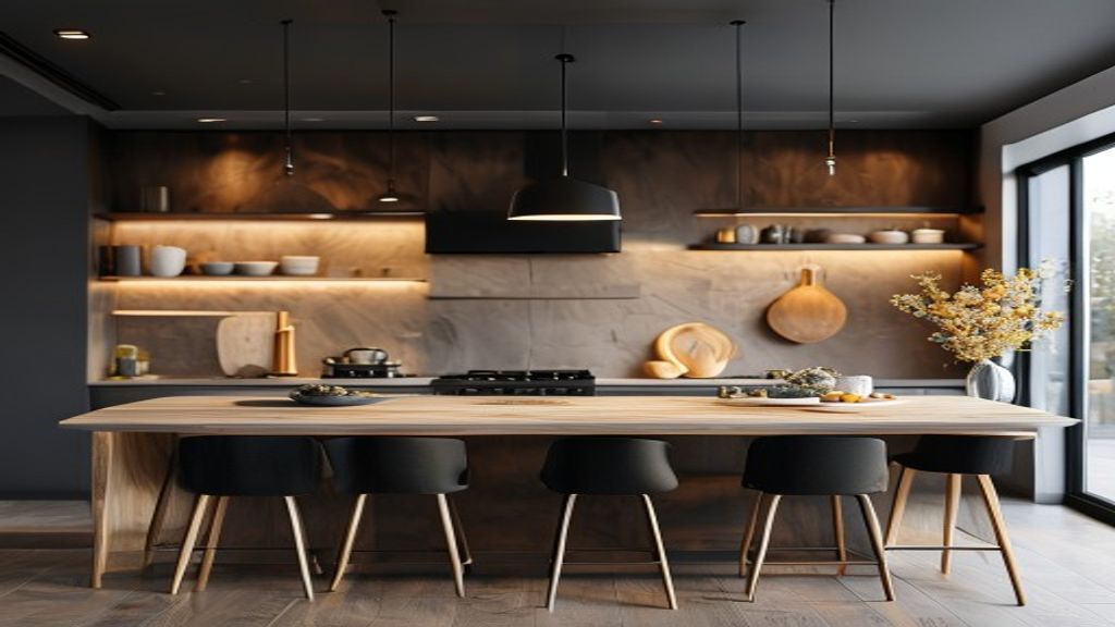 Professional interior experts designing modern smart kitchen renovations with innovative storage solutions