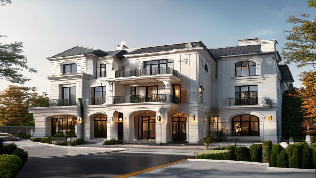 Elegant luxury townhouse investment with modern design and premium amenities, showcasing high-end real estate potential.