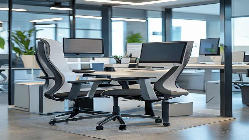Ergonomic office solutions for corporate headquarters improving workplace comfort and productivity