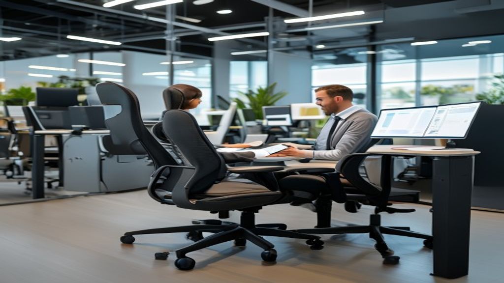 Corporate ergonomic office solutions procurement for headquarters workspace optimization
