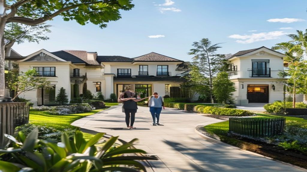 Elegant gated community homes available for purchase, featuring upscale amenities and secure surroundings.