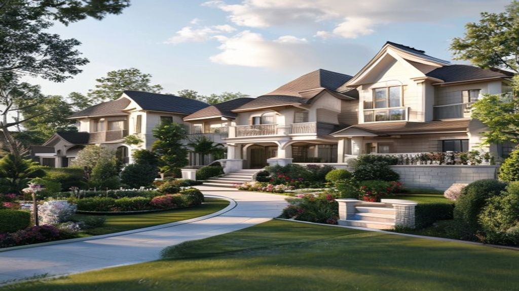 Luxury gated community homes for sale with security and amenities