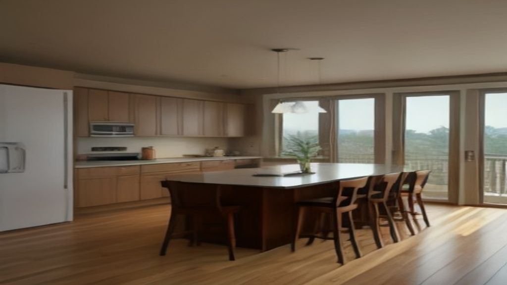 Sleek kitchen view showcasing high‑end built‑in appliances that elevate a modern dining space.