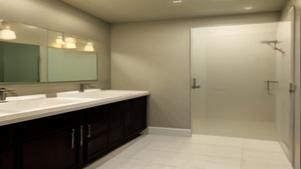 Estimated bathroom remodel cost breakdown showing labor, fixtures, and material expenses.