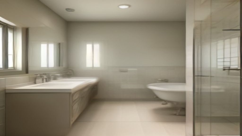 Estimated cost to remodel a bathroom, showing budget breakdown for fixtures, labor, and materials.